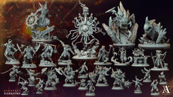 3D Printed Archvillain Games Darkfire Matron Giantkin Darkfire Archvillain Society Vol. XXXIV 28 32mm D&D (Online Only)