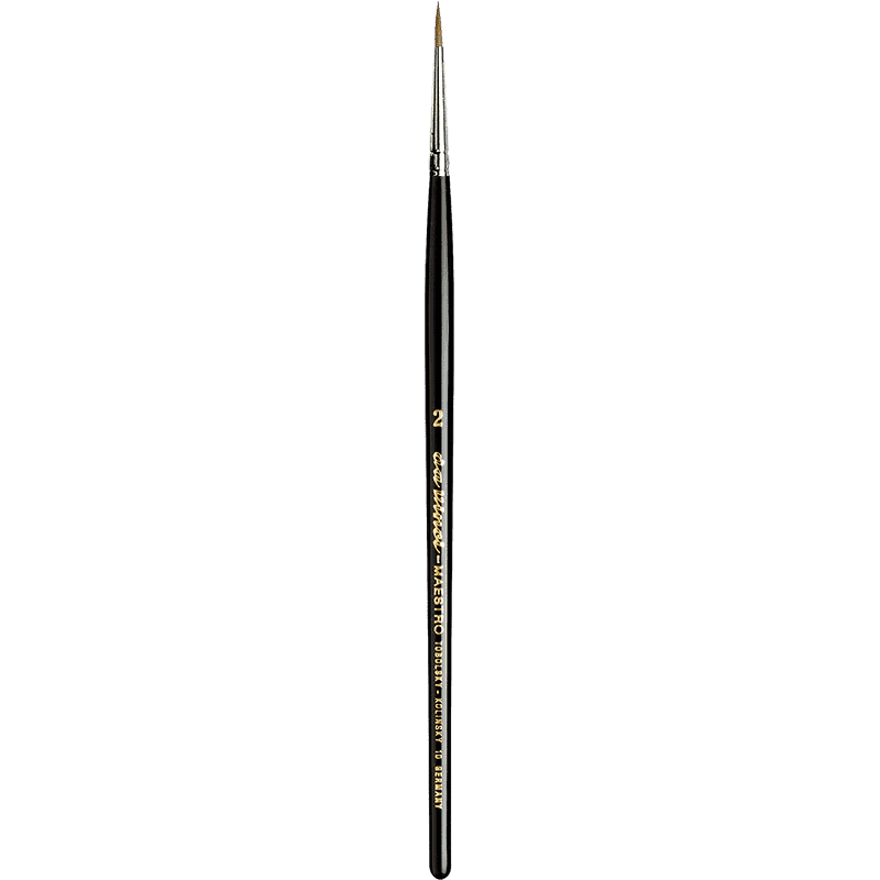 Da Vinci: Maestro - Kolinsky Red Sable Brush - Series 10 - Size 2 - Round