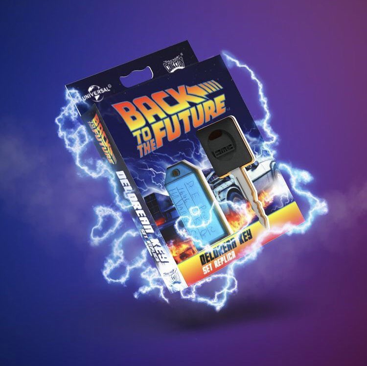 Back to the Future DeLorean Key Set Replica (ONLINE ORDER ONLY)