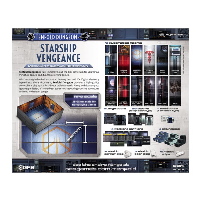 Tenfold Dungeon: Starship Vengeance (ONLINE ORDER ONLY)