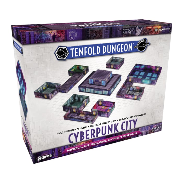 Tenfold Dungeon: Cyberpunk City (ONLINE ORDER ONLY)