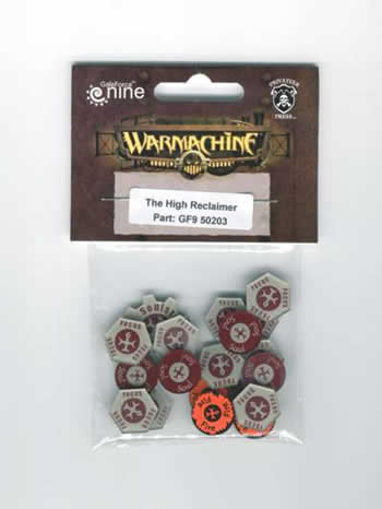 GF950203 Warnachine Warcaster Menoth The High Reclaimer Tokens (ONLINE ORDER ONLY)