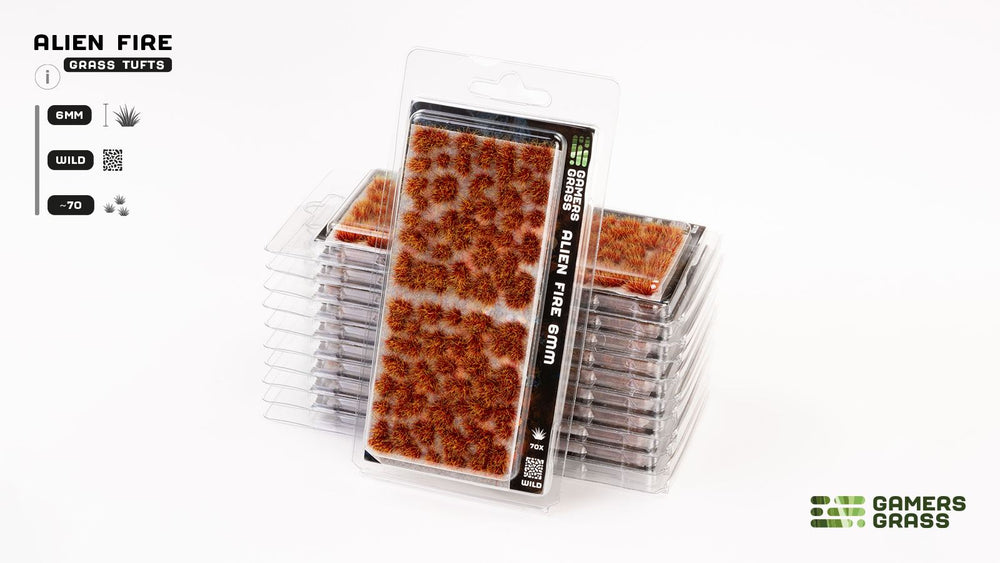 Gamers Grass | Alien Tuft | Fire Tuft