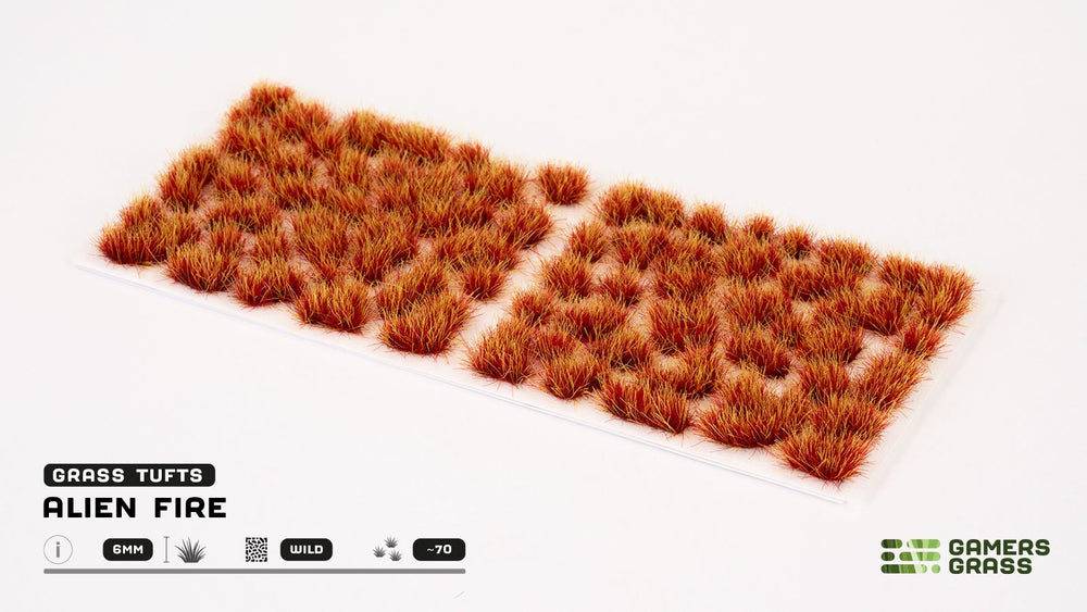 Gamers Grass | Alien Tuft | Fire Tuft