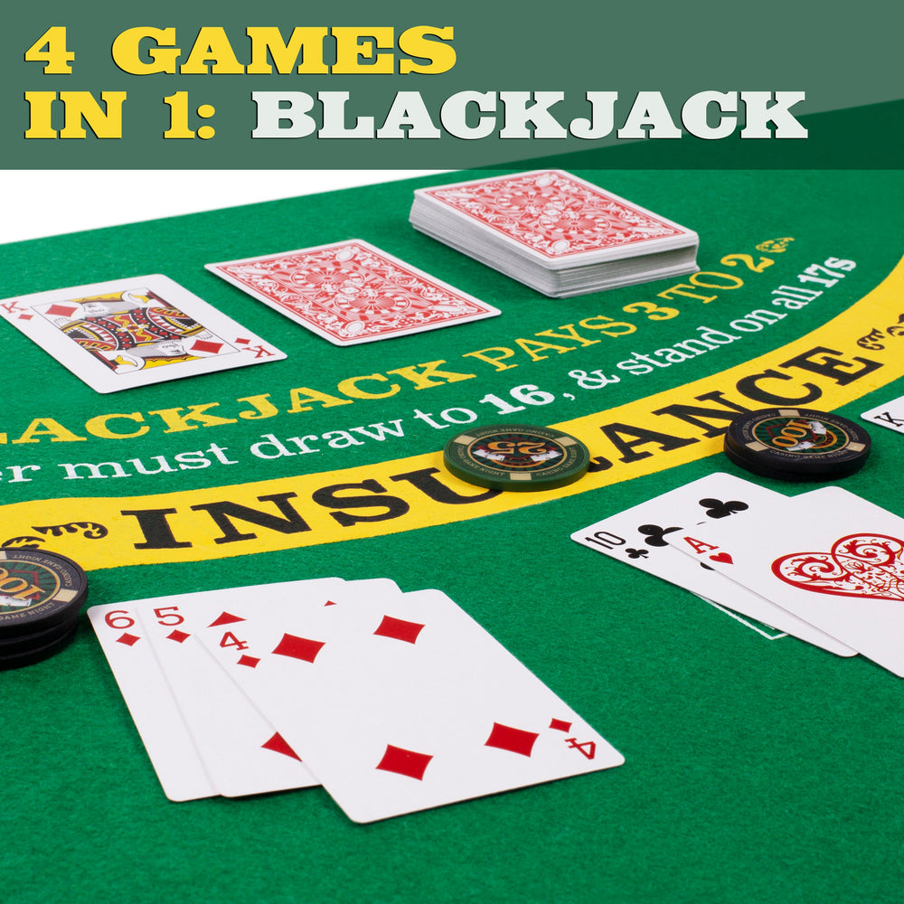 Casino Game Night: 4 Games in 1 (ONLINE ORDER ONLY)