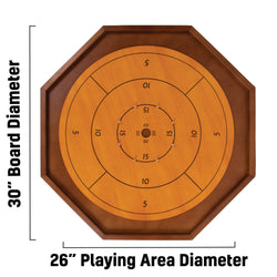 Tournament Crokinole Board, 30-inch (ONLINE ORDER ONLY)