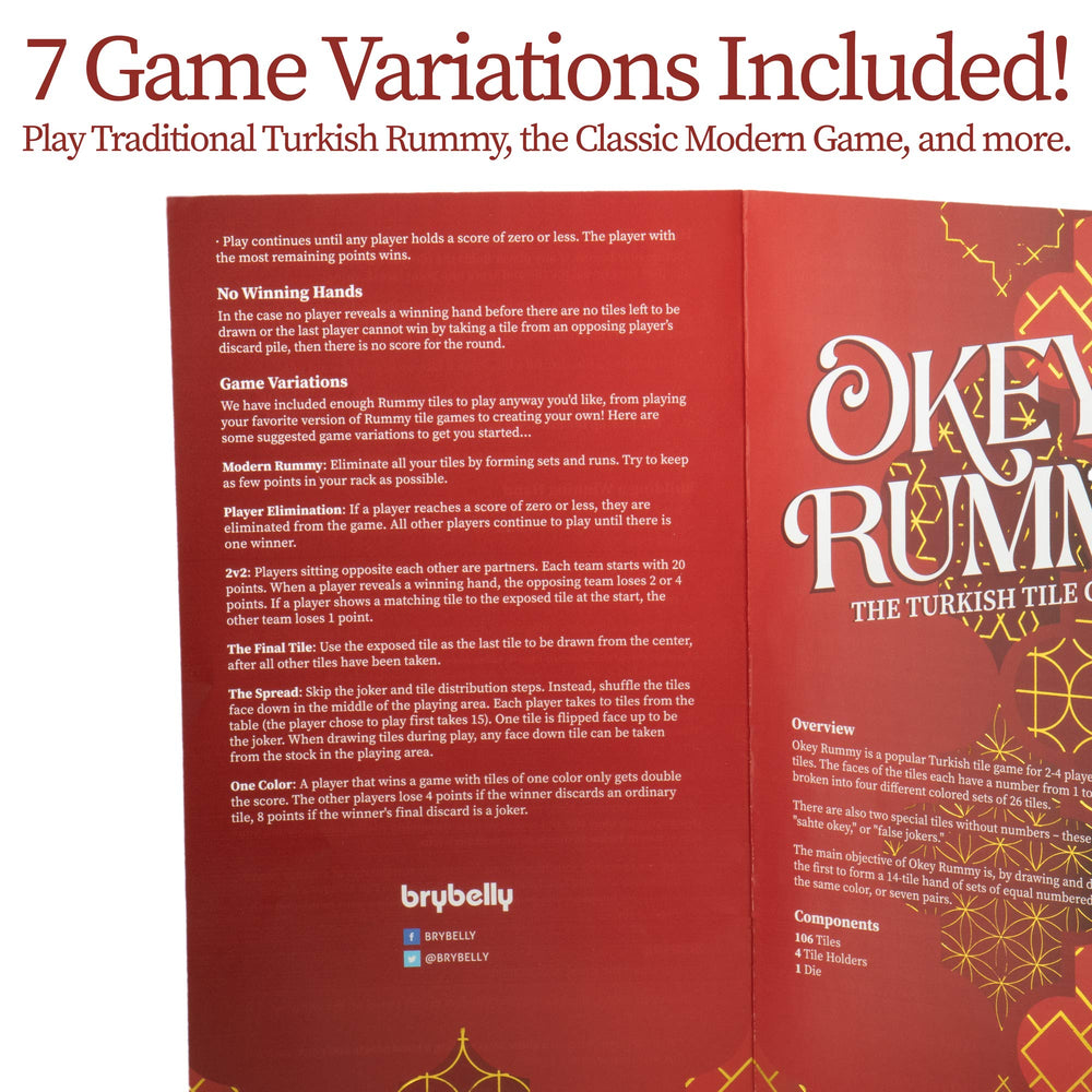 Okey Rummy (ONLINE ORDER ONLY)