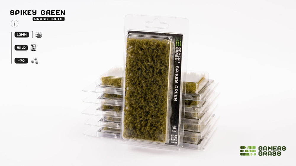 Gamers Grass | Grass Tuft Large | Spikey Green