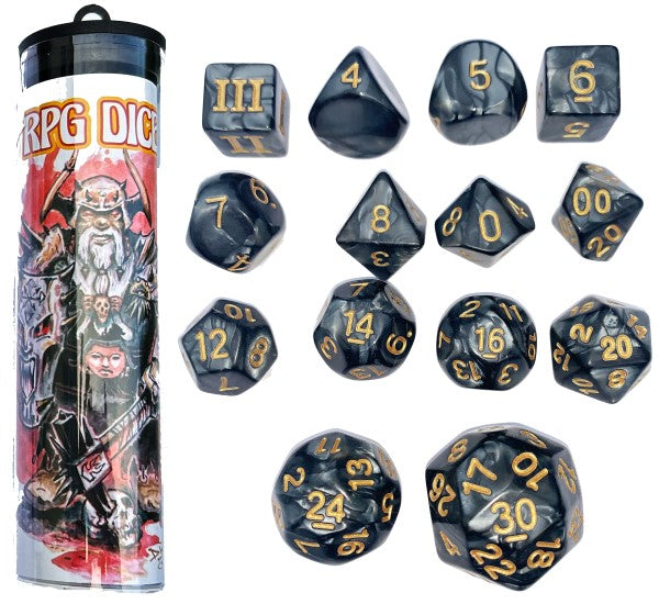 Dungeon Crawl Classics Dice: Mighty Dice of Arms (ONLINE ORDER ONLY)