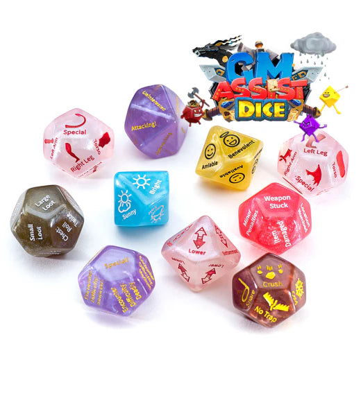 Game Master Assist Dice (ONLINE ORDER ONLY)