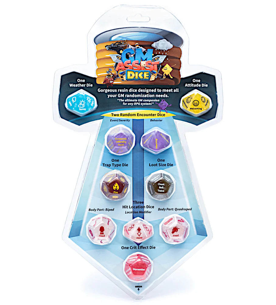 Game Master Assist Dice (ONLINE ORDER ONLY)