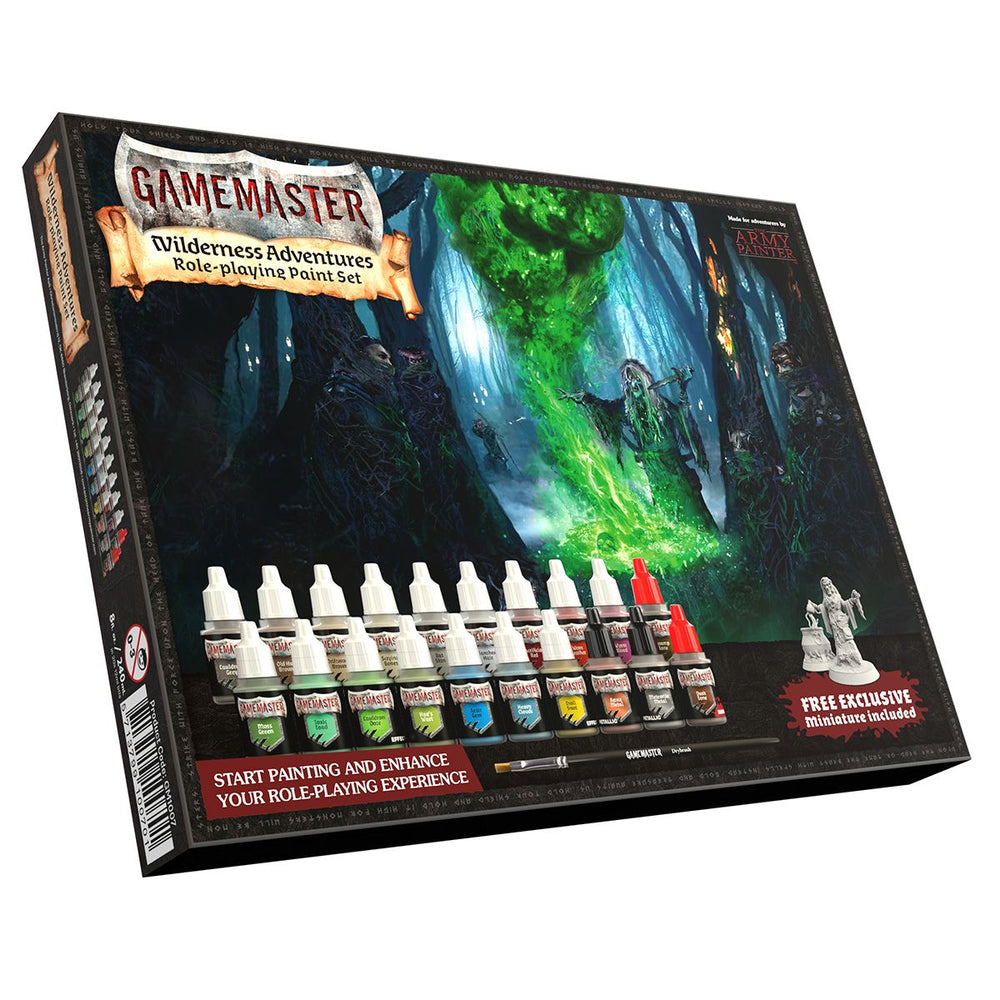 Army Painter Gamemaster: Wilderness Adventures Paint Set (ONLINE ORDER ONLY)
