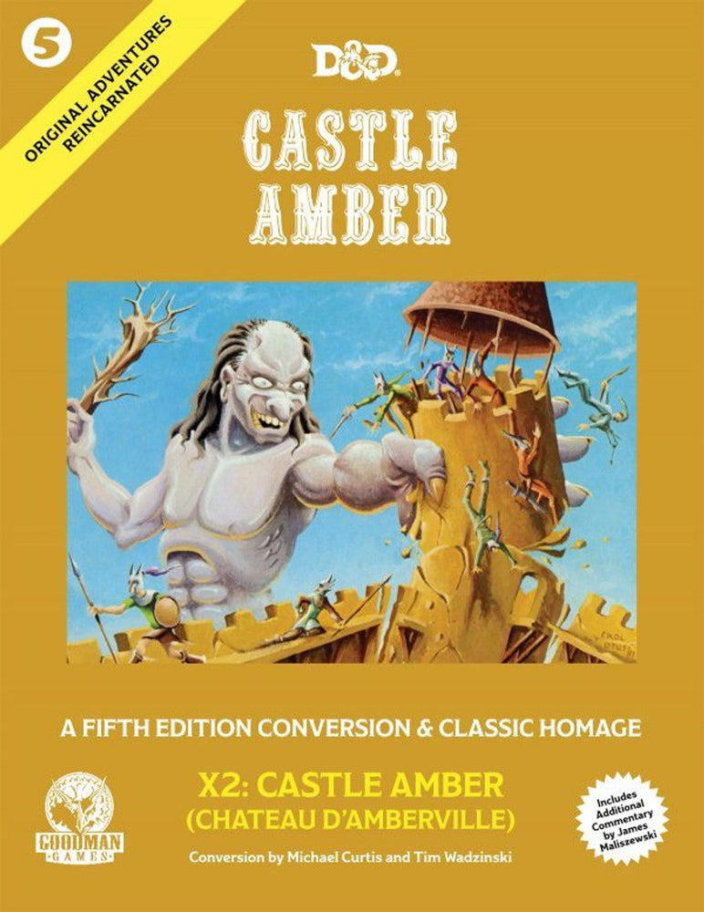 Original Adventures Reincarnated: #5 - Castle Amber (5E) (ONLINE ORDER ONLY)