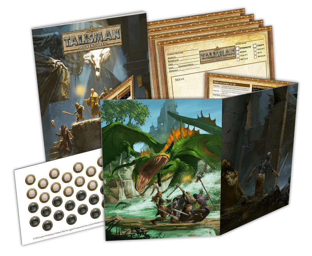 Talisman Adventures RPG: Game Master's Kit (ONLINE ORDER ONLY)