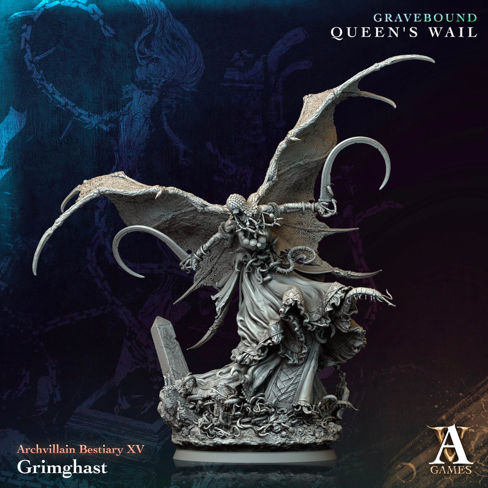 3D Printed Archvillain Games Grimghast Archvillain Bestiary Vol. ΧV 28 32mm D&D (Online Only)