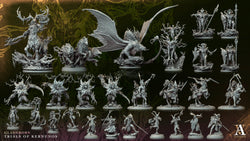 3D Printed Archvillain Games Miranil Gladehunter Gladeborn - Trials of Kernunos 28 32mm D&D (Online Only)