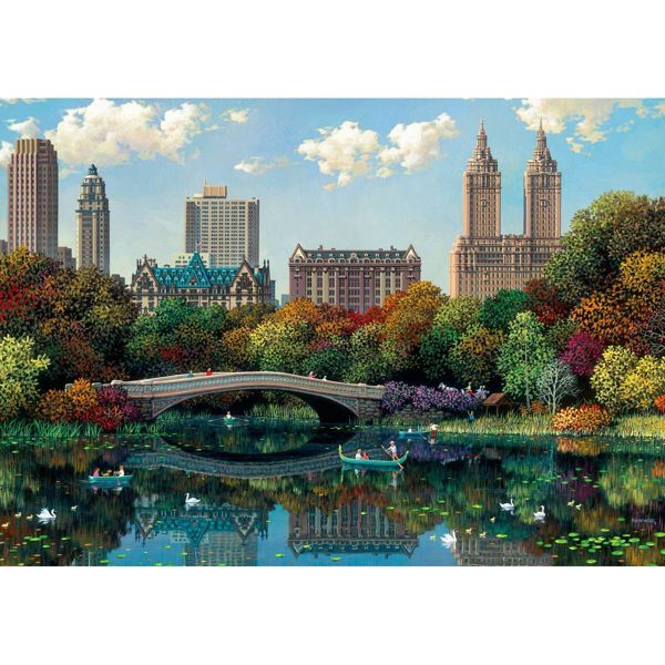 Ravensburger: Puzzle - NY Central Park, Bow Bridge (ONLINE ORDER ONLY)