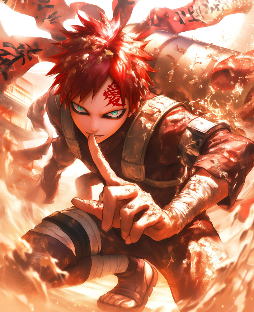 Gaara Digital Art - Sand and Shadow (ONLINE ORDER ONLY)