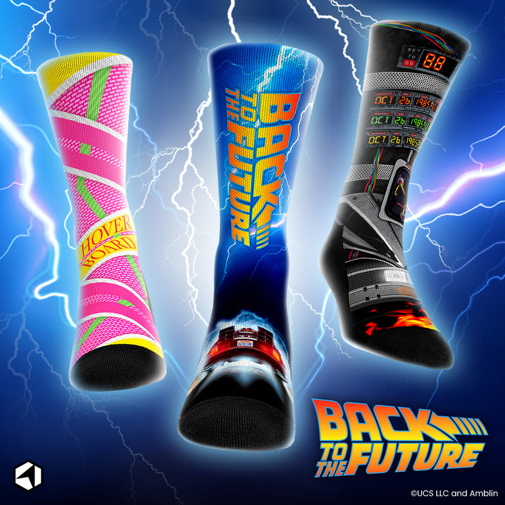 Back to the Future "Outatime 2.0" Unisex Socks (ONLINE ORDER ONLY)