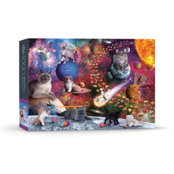 Galaxy Cats 1000 Piece Jigsaw Puzzle Fred (ONLINE ORDER ONLY)