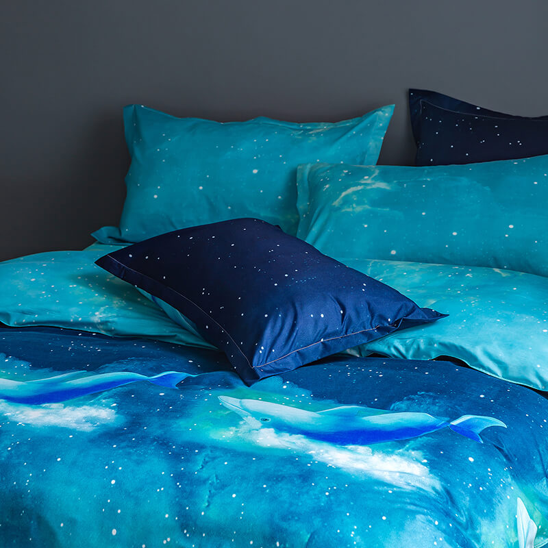 Galaxy Sky Outer Space Pattern Bedding Sets Quilt Covers (Online Order Only)