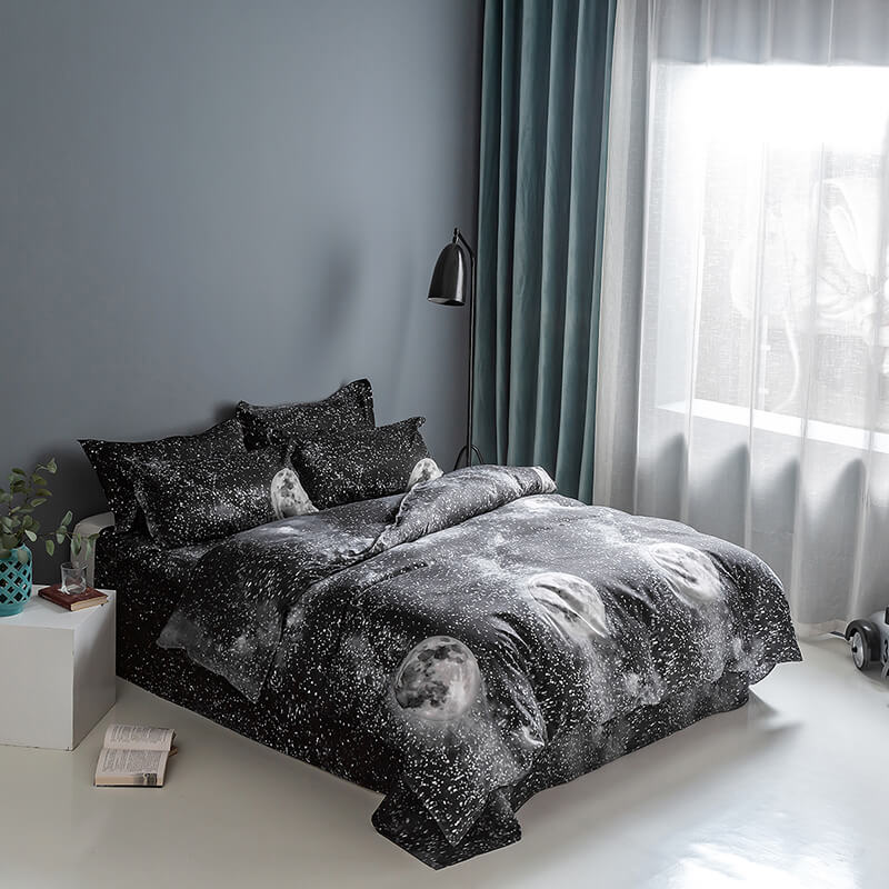 Galaxy Universe Sky Bedding Sets Quilt Covers Room Decoration (Online Order Only)