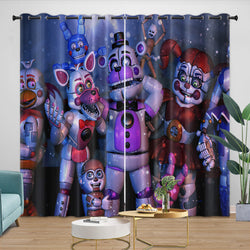 Game Five Nights At Freddys Curtains Blackout Window Drapes (Online Order Only)
