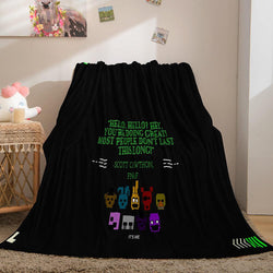 Five Nights at Freddy's Flannel Fleece Blanket (Online Order Only)
