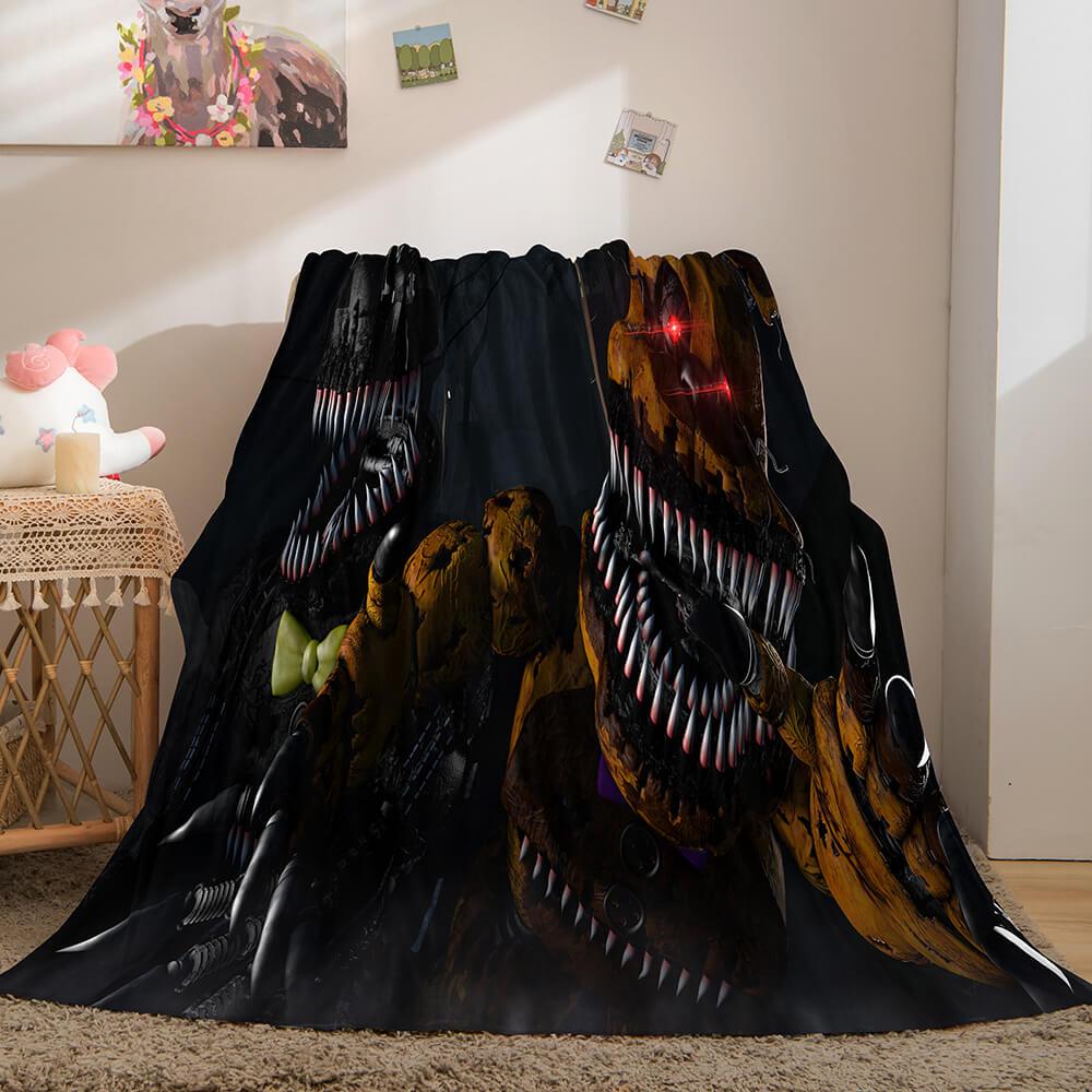 Five Nights at Freddy's Flannel Fleece Blanket (Online Order Only)