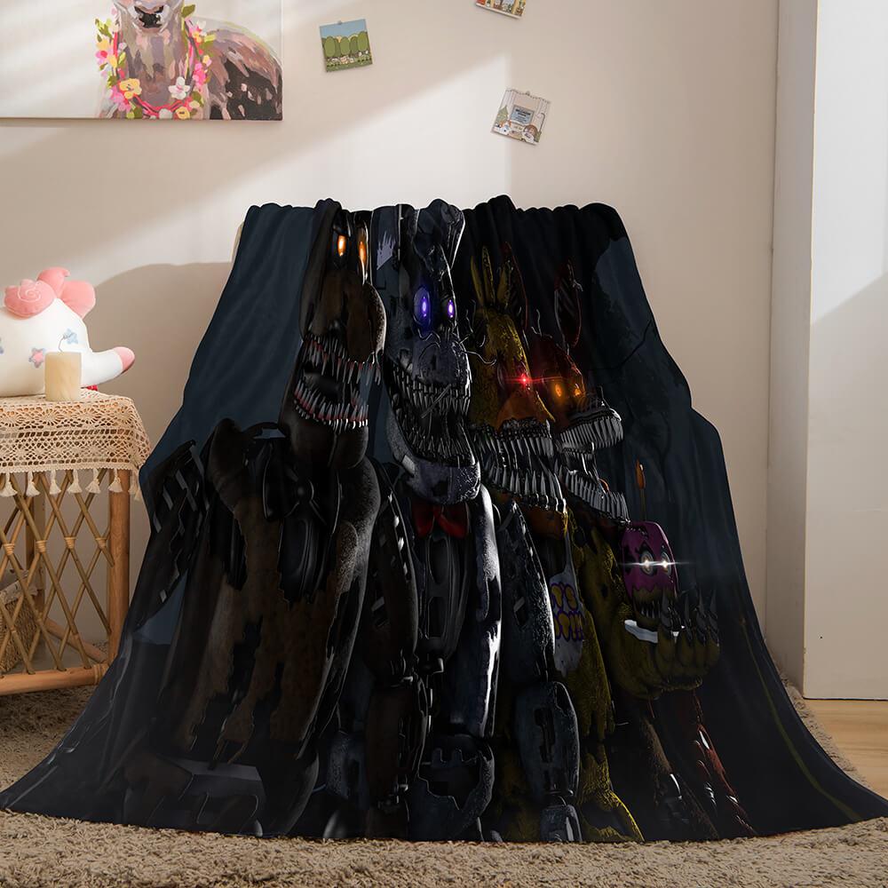 Five Nights at Freddy's Flannel Fleece Blanket (Online Order Only)