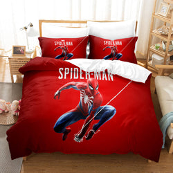 Game Marvels Spider-Man Bedding Sets Quilt Cover Without Filler (Online Order Only)