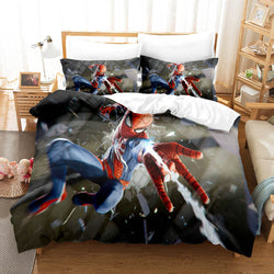 Game Marvels Spider-Man Bedding Sets Quilt Cover Without Filler (Online Order Only)