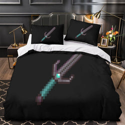 Game Minecraft Duvet Cover Kids Bedding Set Without Filler (ONLINE ORDER ONLY)