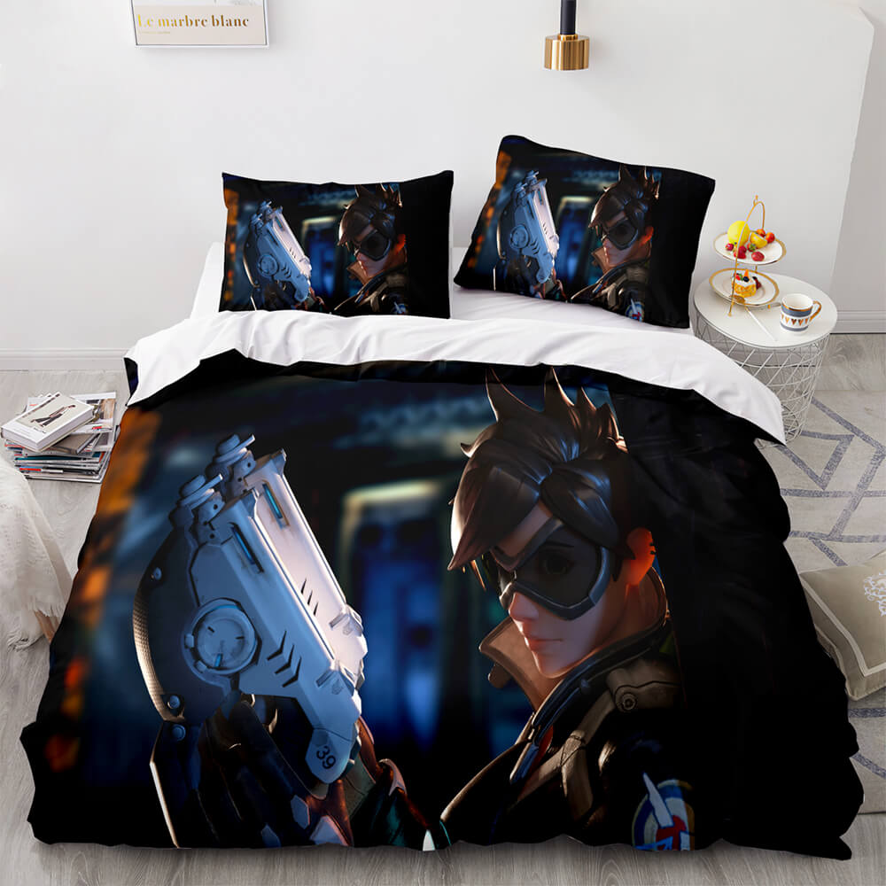 Game Overwatch Cosplay Bedding Set Quilt Covers Without Filler (Online Order Only)