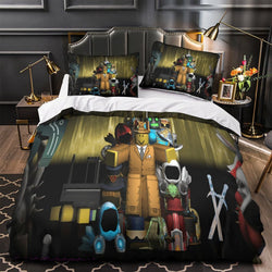 Game Pattern Roblox Bedding Set Quilt Duvet Cover Without Filler (Online Order Only)
