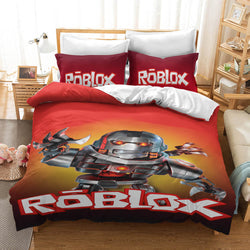 Game Roblox Cosplay Bedding Set Quilt Cover Without Filler