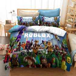 Roblox Bedding Set Duvet Cover Bed Sets (Online Order Only)
