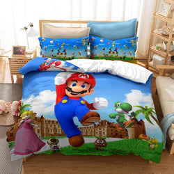Super Mario Bedding Set Duvet Cover Bed Sets (Online Order Only)