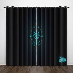 The Legend of Zelda Curtains Pattern Blackout Window Drapes (Online Order Only)