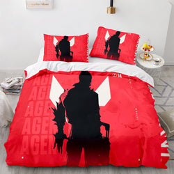 Game VALORANT Bedding Set Quilt Cover Without Filler (Online Order Only)