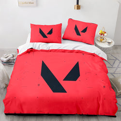 Game VALORANT Bedding Set Quilt Cover Without Filler (Online Order Only)