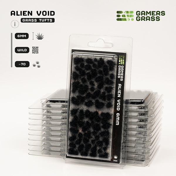 Gamers Grass Tufts: Alien Tufts- Void 6mm- Wild (ONLINE ORDER ONLY)