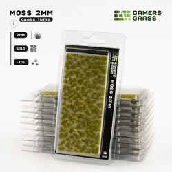 Gamers Grass Tufts: Moss 2mm- Wild (ONLINE ORDER ONLY)