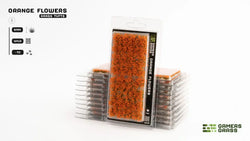Gamers Grass Tufts: Orange Flowers- Wild (ONLINE ORDER ONLY)