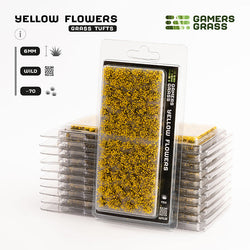 Gamers Grass Tufts: Yellow Flowers- Wild (ONLINE ORDER ONLY)