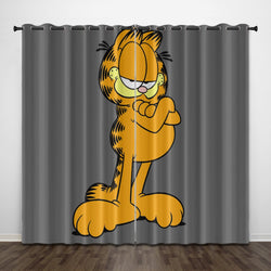 Garfield Curtains Pattern Blackout Window Drapes (Online Order Only)
