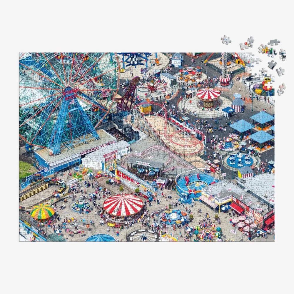 Gary Malin Coney Island 1000 Piece Jigsaw Puzzle Galison (ONLINE ORDER ONLY)
