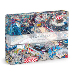 Gary Malin Coney Island 1000 Piece Jigsaw Puzzle Galison (ONLINE ORDER ONLY)