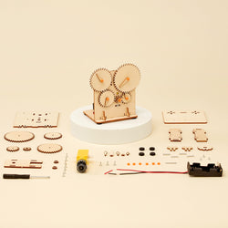 Gear Train DIY Kit, Educational STEM Toy (ONLINE ORDER ONLY)
