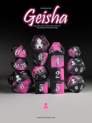 Kraken Dice Matte Dice Sets for TTRPGS (ONLINE ORDER ONLY)